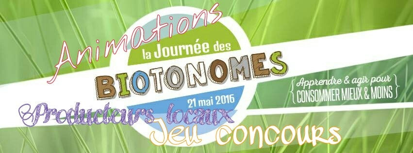 Biotonomes 2016 Biotonomes 2016