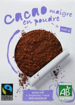 Cacao maigre en poudre 250g