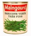 Haricots verts extra - fins 800g
